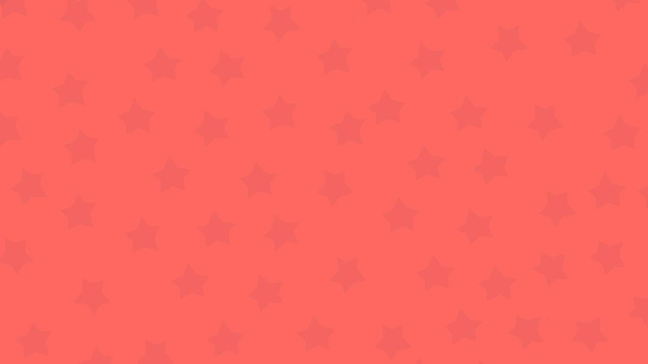 橘红色五角星设计电脑桌面壁纸高清图片